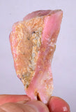 26.8 Grams PINK OPAL ROUGH A A Quality Jewelry Pendant Peru Coral Color P235