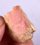 12.8 Grams PINK OPAL ROUGH A A Quality Jewelry Pendant Peru Coral Color P237