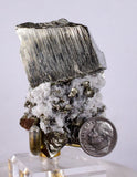 5.9cms PYRITE CUBIC PERU Shiny Crystals Mineral Specimen Collector M212