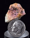 2.2cms gem RHODOCHROSITE RHOMBOHEDRAL CRYSTAL old stock collector peru mineral specimen R470