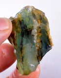 30grs BLUE OPAL ROUGH Peru Rough Scenic Quality Translucent Jewelry O682