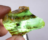 30grs BLUE OPAL ROUGH Peru Rough Scenic Quality Translucent Jewelry O682