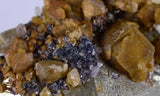 7.5cms PYRITE SIDERITE PERU Shiny Crystals Quartz Sphalerite Mineral Specimen Peru Collector M206