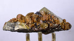 7.5cms PYRITE SIDERITE PERU Shiny Crystals Quartz Sphalerite Mineral Specimen Peru Collector M206