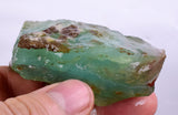 62grs BLUE OPAL ROUGH Peru Rough Scenic Quality Translucent Jewelry O693