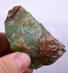 62grs BLUE OPAL ROUGH Peru Rough Scenic Quality Translucent Jewelry O693
