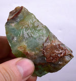 62grs BLUE OPAL ROUGH Peru Rough Scenic Quality Translucent Jewelry O693