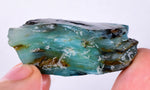 24.1 grs BLUE OPAL ROUGH Peru Rough Scenic Quality Translucent Jewelry O686