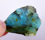 24.1 grs BLUE OPAL ROUGH Peru Rough Scenic Quality Translucent Jewelry O686