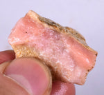 12.8 Grams PINK OPAL ROUGH A A Quality Jewelry Pendant Peru Coral Color P237