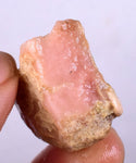 12.8 Grams PINK OPAL ROUGH A A Quality Jewelry Pendant Peru Coral Color P237