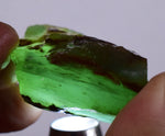 62grs BLUE OPAL ROUGH Peru Rough Scenic Quality Translucent Jewelry O693