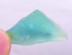 4grs BLUE OPAL SLAB Peru Scenic Quality Translucent Jewelry Collector O695