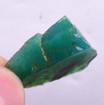 3.2gr GEM SILICA CHRYSOCOLLA Emeraldine Lily Mine Peru Scenic Quartz Malachite Chalcedony Emerald Jade Color S79