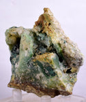 6.5cms QUARTZ CHRYSOCOLLA SELENITE Lily Mine Peru Atacamite Stalactite Druzy Mineral Specimen A518