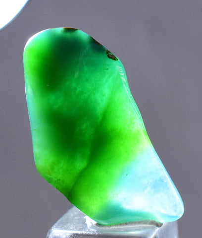 10Carats GEM SILICA CHRYSOCOLLA Chalcedony Lily Mine Peru Tumbled Quartz B945