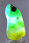 17.5Carats GEM SILICA CHRYSOCOLLA Chalcedony Lily Mine Peru Tumbled Quartz B946