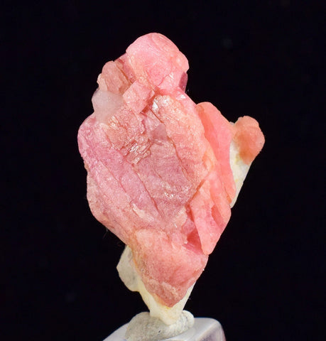 3.2cms RHODOCHROSITE QUARTZ Premium Miniature Crystals Huayllapon Pasto Bueno Mine Peru Collector Mineral Specimen R477