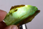 11.2grs BLUE OPAL SLAB Peru Scenic Quality Translucent Jewelry Collector O694