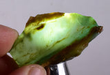 11.2grs BLUE OPAL SLAB Peru Scenic Quality Translucent Jewelry Collector O694