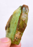 11.2grs BLUE OPAL SLAB Peru Scenic Quality Translucent Jewelry Collector O694