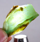 11.2grs BLUE OPAL SLAB Peru Scenic Quality Translucent Jewelry Collector O694