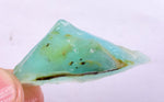 4grs BLUE OPAL SLAB Peru Scenic Quality Translucent Jewelry Collector O695