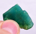 3.2gr GEM SILICA CHRYSOCOLLA Emeraldine Lily Mine Peru Scenic Quartz Malachite Chalcedony Emerald Jade Color S79