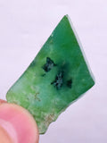 4.9gr GEM SILICA CHRYSOCOLLA Emeraldine Lily Mine Peru Scenic Quartz Malachite Chalcedony Emerald Jade Color S80
