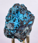 5.1cms CHRYSOCOLLA GRAPE BOTRYOIDAL Crystals Blue Shattuckite Turquoise Ajoite ? Color Stalactite ce932