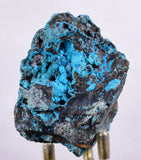 5.1cms CHRYSOCOLLA GRAPE BOTRYOIDAL Crystals Blue Shattuckite Turquoise Ajoite ? Color Stalactite ce932