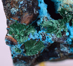 5.1cms CHRYSOCOLLA GRAPE BOTRYOIDAL Crystals Blue Shattuckite Turquoise Ajoite ? Color Stalactite ce932