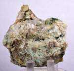 6.5cms QUARTZ CHRYSOCOLLA SELENITE Lily Mine Peru Atacamite Stalactite Druzy Mineral Specimen A518