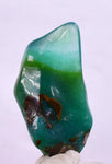 10Carats GEM SILICA CHRYSOCOLLA Chalcedony Lily Mine Peru Tumbled Quartz B945