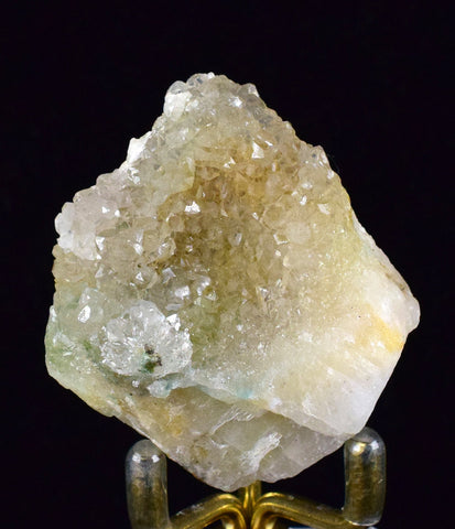 4.4cms DRUZY QUARTZ  Lily Mine Peru Malachite 2000 Discovery Super Shiny Crystals Mineral Specimen D233