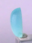 4carats BLUE OPAL Cabochon Pendant Wire Wrap Peru Peru Jewelry B959