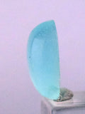 4carats BLUE OPAL Cabochon Pendant Wire Wrap Peru Peru Jewelry B959