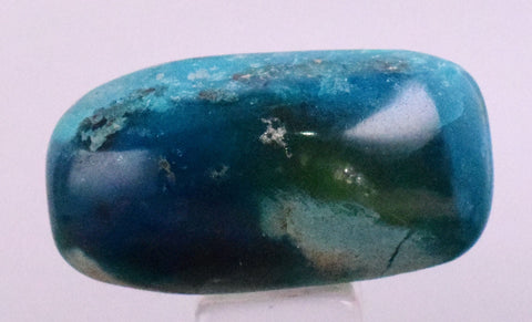 48carats GEM SILICA CHRYSOCOLLA Emeraldine Chalcedony Lily Mine Peru Cabochon Quartz Malachite Emerald Color Jade Color B960
