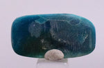 48carats GEM SILICA CHRYSOCOLLA Emeraldine Chalcedony Lily Mine Peru Cabochon Quartz Malachite Emerald Color Jade Color B960