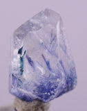 2.5Carats BLUE DUMORTIERITE in QUARTZ  Gem Polished Acicular Pendant Cabochon Mineral Specimen U476
