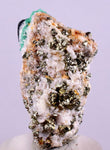 3.4cms EMERALD CRYSTAL PYRITE Slate Calcite Quartz Colombia Mineral Specimen E101