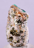 3.4cms EMERALD CRYSTAL PYRITE Slate Calcite Quartz Colombia Mineral Specimen E101