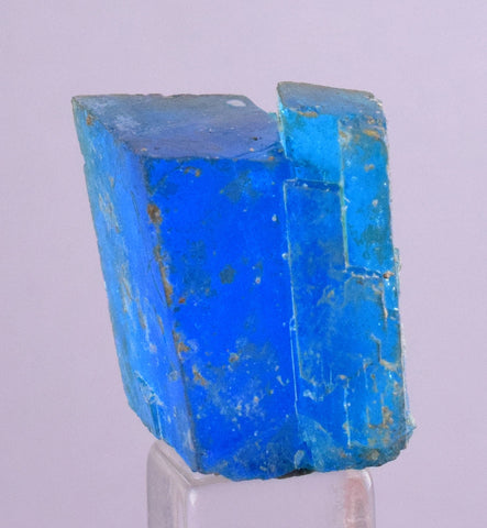 2.2cms NATURAL CHALCANTHITE  Unique Copper Druzy Peru Electric Blue Sharp Shiny Mineral Specimen Collector fe390