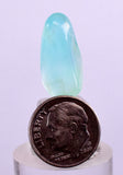 2.2cms GEM BLUE OPAL Seascape Peru Tumbled Pendant Jewerly B965