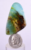 4.4cms GEM BLUE OPAL Seascape Peru Tumbled Pendant Jewerly B966