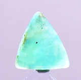 6Carats BLUE OPAL CABOCHON Pendant Wire Wrap Caribean Turquoise Color Peru B973