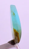 4.5Carats BLUE OPAL CABOCHON Pendant Wire Wrap Caribean Turquoise Color Peru B974