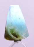 4.5Carats BLUE OPAL CABOCHON Pendant Wire Wrap Caribean Turquoise Color Peru B974