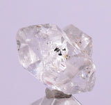 1.6cms HERKIMER DIAMOND ANTHRAXOLITE Crystals Mineral Specimen Peru Q317