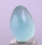 6carats BLUE OPAL Cabochon Pendant Wire Wrap Peru Peru Jewelry B958